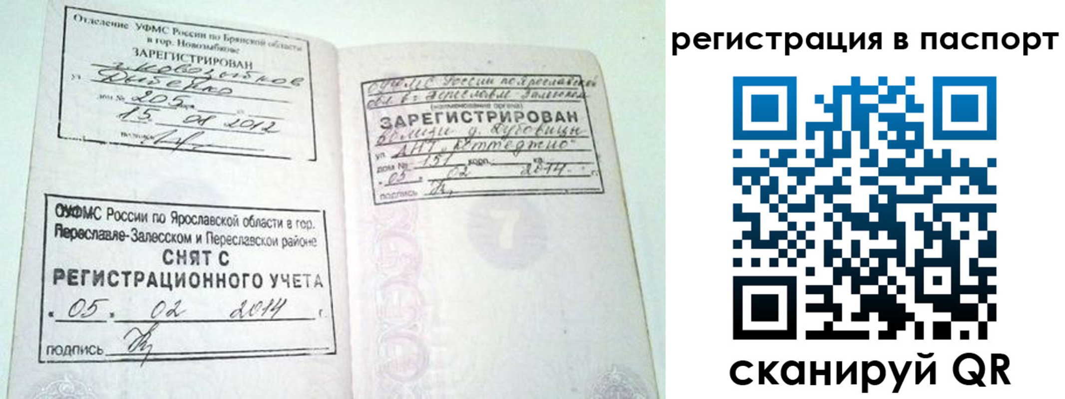 прописка в квартире в Мценске